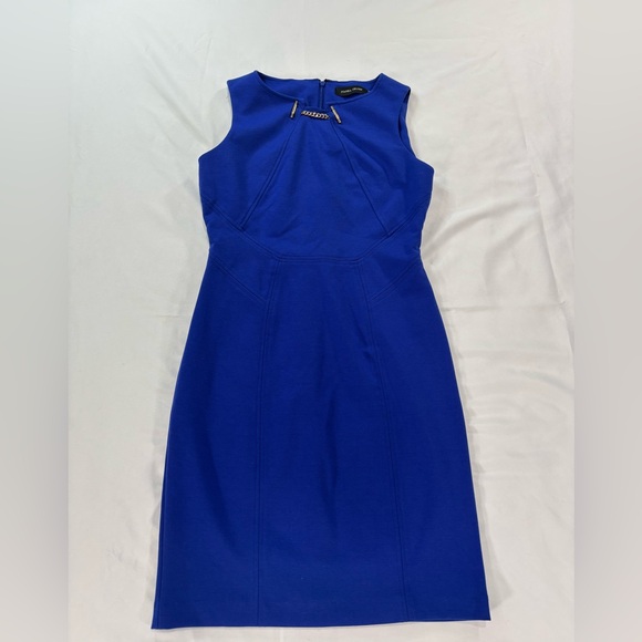 IVANKA TRUMP ROYAL BLUE SLEEVELESS DRESS Size
Lot K - Picture 3 of 7